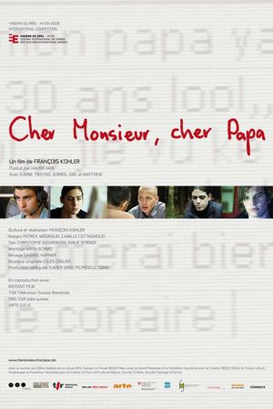 Cher Monsieur, cher papa's poster