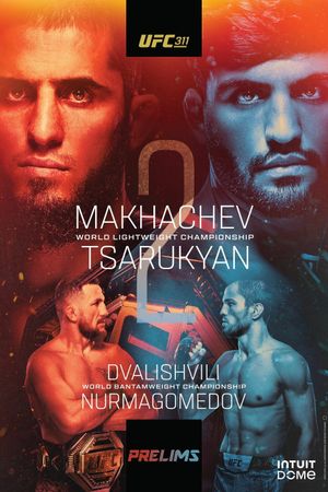 UFC 311: Makhachev vs. Tsarukyan 2's poster