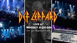 Def Leppard at The Whisky a Go Go's poster