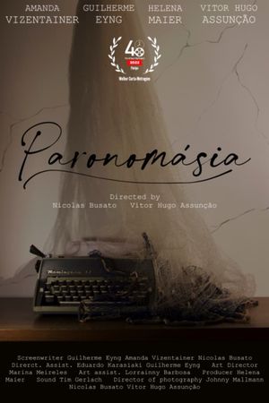 Paronomásia's poster