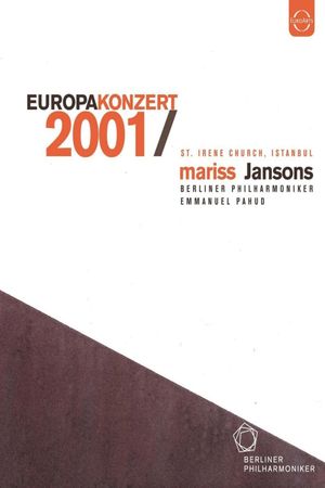 Europakonzert 2001 from Istanbul's poster