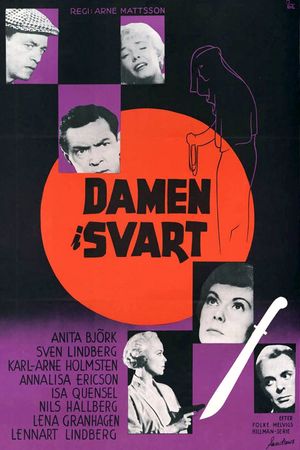 Damen i svart's poster