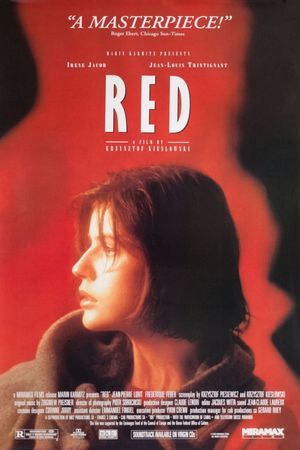 Three Colors: Red's poster