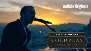 Coldplay: Everyday Life – Live in Jordan's poster