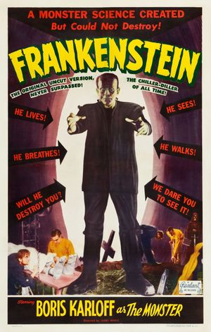 Frankenstein's poster