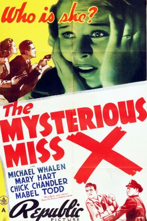 The Mysterious Miss X's poster