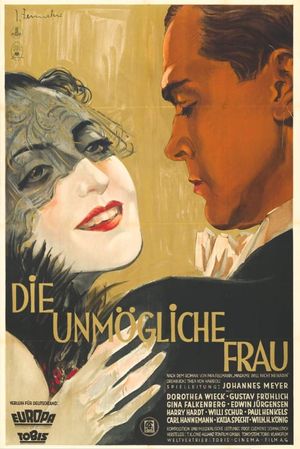 Die unmögliche Frau's poster