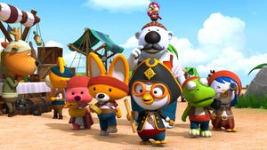 Pororo 5: Treasure Island Adventure's poster