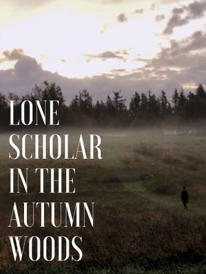 Lone Scholar in the Autumn Woods's poster