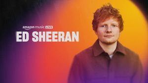 Amazon Music Live: Ed Sheeran's poster