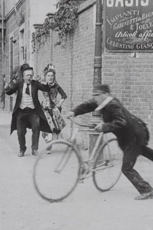 Tweedledum on His First Bicycle's poster