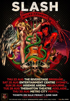Slash ft. Myles Kennedy and The Conspirators - Live at Sydney's poster