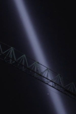 Anthony McCall: Crossing The Elbe's poster