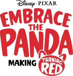 Embrace the Panda: Making Turning Red's poster
