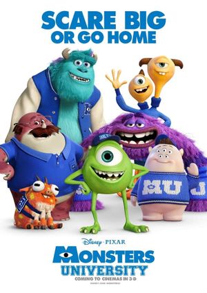 Monsters University's poster