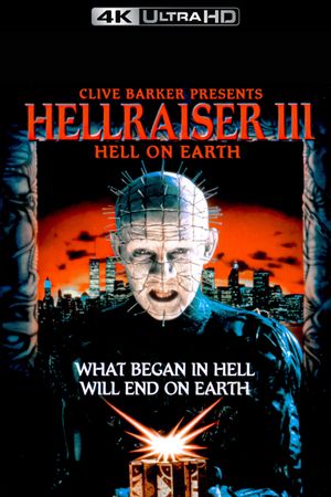 Hellraiser III: Hell on Earth's poster