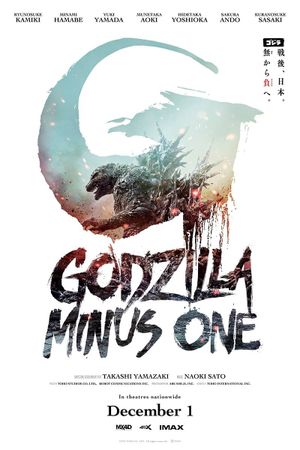 Godzilla Minus One's poster