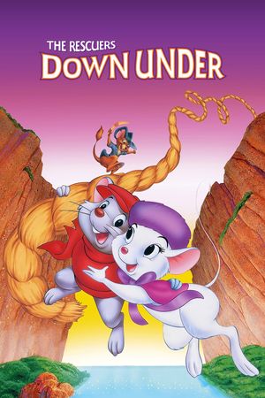 The Rescuers Down Under's poster