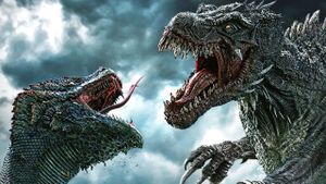 Snake 3: Dinosaur vs Python's poster