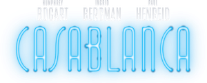 Casablanca's poster
