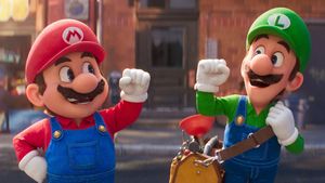 The Super Mario Bros. Movie's poster