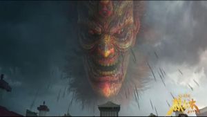 Di Renjie Flying Head Rakshasa's poster