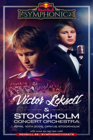 Victor Leksell x Red Bull Symphonic's poster