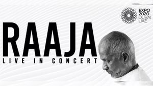Raaja Live in Concert Expo 2020 Dubai's poster