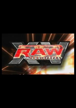 WWE RAW 15th Anniversary's poster