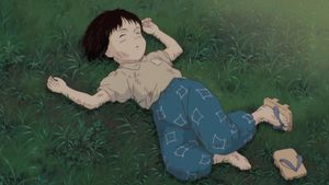 Grave of the Fireflies's poster
