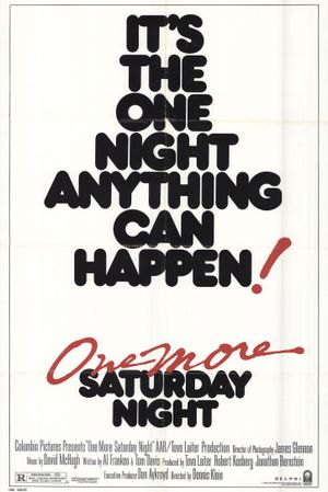 One More Saturday Night's poster