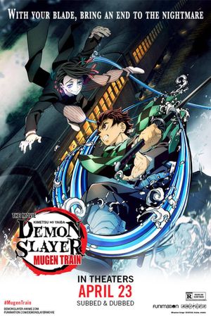Demon Slayer: Kimetsu no Yaiba - The Movie: Mugen Train's poster