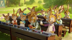 Rabbit School: Guardians of the Golden Egg's poster