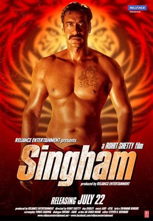 Singham's poster
