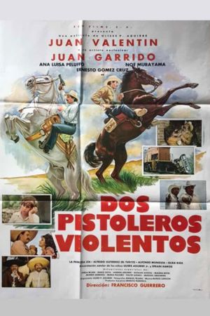 Dos pistoleros violentos's poster