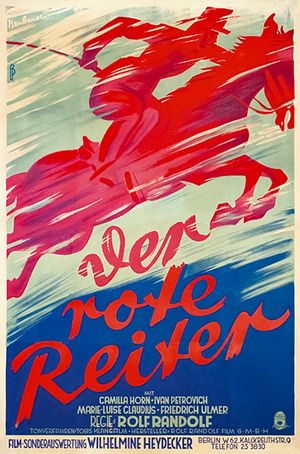 Der rote Reiter's poster