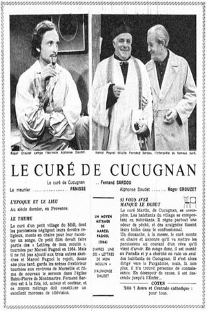 Le Curé de Cucugnan's poster