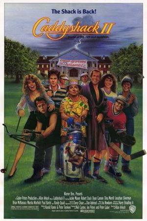 Caddyshack II's poster