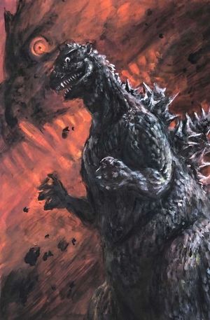 Godzilla's poster