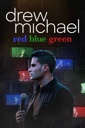 drew michael: red blue green's poster