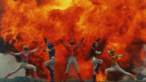 Kagaku Sentai Dynaman: The Movie's poster