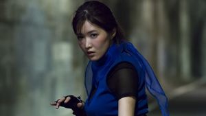 Lady Ninja: A Blue Shadow's poster