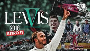 Rétro F1 2018 : Lewis V's poster