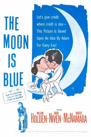 The Moon Is Blue's poster