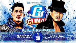 NJPW G1 Climax 34: Day 1's poster