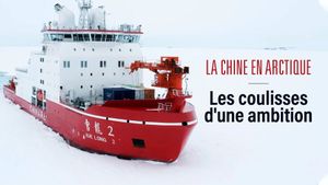 The Rising of China Arctic's poster