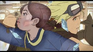 A Girl Meets a Boy and a Robot's poster