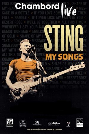 Sting : My Songs au château de Chambord's poster