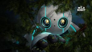 The Wild Robot's poster