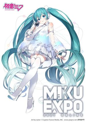 Hatsune Miku: Miku Expo 2021 Online's poster